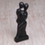 Wood statuette, 'Our Love' - Artisan Hand-Carved Suar Wood Lovers Statuette from Bali (image 2c) thumbail