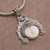 Multi-gemstone pendant necklace, 'Wayan Crown' - Multi-Gemstone Face-Shaped Pendant Necklace from Bali (image 2c) thumbail
