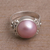 Cultured pearl cocktail ring, 'Jepun Joy' - Floral Pink Cultured Pearl Cocktail Ring from Bali (image 2c) thumbail
