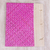 Natural fiber journal, 'Happy Weaver in Pink' - Artisan Hand-Woven Pandan Leaf Journal in Pink from Bali (image 2e) thumbail