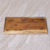 Teak wood platter, 'Forest Server' - Artisan Hand-Carved Natural Teak Wood Platter from Java