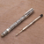 Sterling silver pen, 'Writer's Dreams' - Hand-Crafted Sterling Silver Swirl Ballpoint Pen from Bali