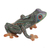 Polymer clay sculpture, 'Vibrant Tree Frog' (2.8 inch) - Colorful Polymer Clay Frog Sculpture (2.8 Inch)