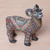 Polymer clay sculpture, 'Vibrant Ram' (3 inch) - Colorful Polymer Clay Ram Sculpture (3 Inch) from Bali