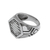 Sterling silver signet ring, 'Charming Bedeg' - Sterling Silver Cultural Signet Ring from Bali (image 2e) thumbail
