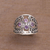 Amethyst cocktail ring, 'Vine Queen' - Amethyst and Sterling Silver Cocktail Ring from Bali (image 2b) thumbail