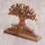 Wood sculpture, 'Courage Grows' - Handcrafted Suar Wood Tree Sculpture from Bali (image 2b) thumbail