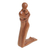 Wood sculpture, 'Together In Love' - Handcrafted Suar Wood Love-Themed Sculpture from Bali (image 2c) thumbail