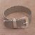 Sterling silver wristband bracelet, 'Belt of Tenganan' - Handcrafted Sterling Silver Chain Bracelet from Bali thumbail