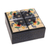 Wood decorative box, 'Javanese Secret' - Floral Batik Wood Decorative Box from Indonesia (image 2a) thumbail