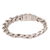 Sterling silver link bracelet, 'Luminous Link' - Handmade Indonesian 925 Sterling Silver Bracelet