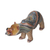 Escultura de arcilla polimérica, (6 pulgadas) - Escultura de oso de arcilla polimérica colorida (6 pulgadas) de Bali