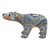Polymer clay sculpture, 'Baby Polar Bear' - Colorful Polymer Clay Baby Polar Bear Sculpture from Bali (image 2h) thumbail