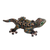 Escultura de arcilla polimérica, (5,5 pulgadas) - Escultura de gecko de arcilla polimérica hecha a mano (5,5 pulgadas)