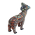 Escultura de arcilla polimérica, (4.7 pulgadas) - Escultura de carnero de arcilla polimérica colorida (4,7 pulgadas) de Bali