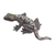 Escultura de arcilla polimérica, (4,3 pulgadas) - Escultura de lagarto de arcilla polimérica hecha a mano (4,3 pulgadas)