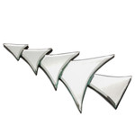 Decorative tabletop mirror, 'Evergreen Reflection' - Hand Crafted Javanese Evergreen Tree Tabletop Mirror