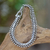 Sterling silver link bracelet, 'Centipede Crawl' - Sterling Silver Link Bracelet (image 2) thumbail