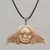 Bone pendant necklace, 'Untethered Spirit' - Handcrafted Spiritual Bone Pendant Necklace from Bali (image 2) thumbail