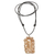 Bone pendant necklace, 'Octopus Refuge' - Handcrafted Bone Octopus Pendant Necklace from Bali thumbail