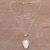 Amethyst pendant necklace, 'Elephant Emergence' - Amethyst Elephant Pendant Necklace from Bali (image 2b) thumbail