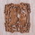 Wood wall relief panel, 'Owl Family Portrait' - Owl Hand Carved Wood Wall Panel from Indonesia (image 2b) thumbail