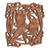 Wood wall relief panel, 'Owl Family Portrait' - Owl Hand Carved Wood Wall Panel from Indonesia (image 2c) thumbail