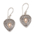 Gold accent sterling silver dangle earrings, 'Gleaming Teardrops' - 18k Gold Accent Sterling Silver Dangle Earrings from Bali