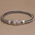 Sterling silver chain bracelet, 'Bold Shine' - Sterling Silver Naga Chain Bracelet from Bali