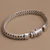 Sterling silver chain bracelet, 'Chain of Power' - Chain Bracelet Crafted of Sterling Silver from Bali (image 2c) thumbail