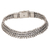 Sterling silver chain bracelet, 'Lithe as a Snake' - Handcrafted Sterling Silver Chain Bracelet from Bali