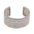 Sterling silver cuff bracelet, 'Woven Gleam' - Handcrafted Sterling Silver Cuff Bracelet from Bali (image 2d) thumbail
