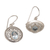 Blue topaz dangle earrings, 'Aqua Pura' - Three Carat Blue Topaz and Sterling Silver Earrings (image 2e) thumbail