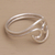 Sterling silver cocktail ring, 'Shockwave' - Contemporary Sterling Silver Cocktail Ring from Bali (image 2b) thumbail