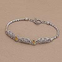 Featured review for Citrine pendant bracelet, Kawung Blooms