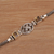 Citrine pendant bracelet, 'Celuk Petals' - Sterling Silver and Citrine Pendant Style Bracelet (image 2b) thumbail