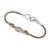 Citrine pendant bracelet, 'Celuk Petals' - Sterling Silver and Citrine Pendant Style Bracelet