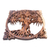 Wood relief panel, 'Beringin Tree' - Natural Finish Wood Wall Art Relief Panel of Tree (image 2c) thumbail