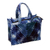 Quilted cotton tote bag, 'Blue Song' - Blue and While Tie Dyed Quilted Tote Shoulder Bag