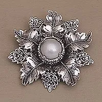 Silver Brooches