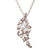 Sterling silver pendant necklace, 'Lily of the Valley' - Lily of the Valley Sterling Silver Pendant Necklace (image 2d) thumbail