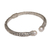 Cultured pearl cuff bracelet, 'Magical Encounter' - Cultured Pearl and Sterling Silver Cuff Bracelet (image 2e) thumbail