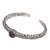 Smoky quartz cuff bracelet, 'Forest Nymph' - Artisan Crafted Fair Trade Silver Bracelet with Smoky Quartz (image 2e) thumbail