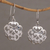 Sterling silver dangle earrings, 'Vine Crest' - Everyday Sterling Silver Dangle Earrings with Vine Motifs