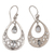 Blue topaz dangle earrings, 'Sukawati Treasure' - 1.5 Carat Blue Topaz and Sterling Silver Earrings (image 2e) thumbail