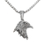 Sterling silver pendant necklace, 'Eagle Splendor' - Handmade Sterling Silver Eagle Pendant Necklace thumbail