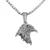 Sterling silver pendant necklace, 'Eagle Splendor' - Handmade Sterling Silver Eagle Pendant Necklace