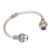 Amethyst cuff bracelet, 'Monument' - Amethyst and Sterling Silver Cuff Bracelet from Bali (image 2e) thumbail