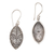 Sterling silver dangle earrings, 'Majesty Leaf' - Handmade Sterling Silver Dangle Earrings (image 2e) thumbail
