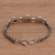 Citrine pendant bracelet, 'Sunny Shrine' - Eight Carat Citrine Pendant Bracelet Crafted in Bali